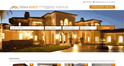 Desktop Screenshot of prima-invest.ro